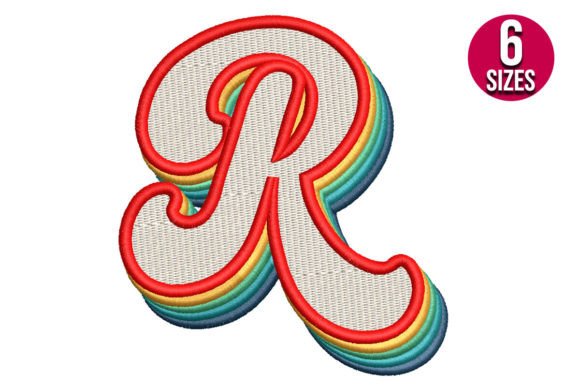 Retro Alphabet Letter R Review